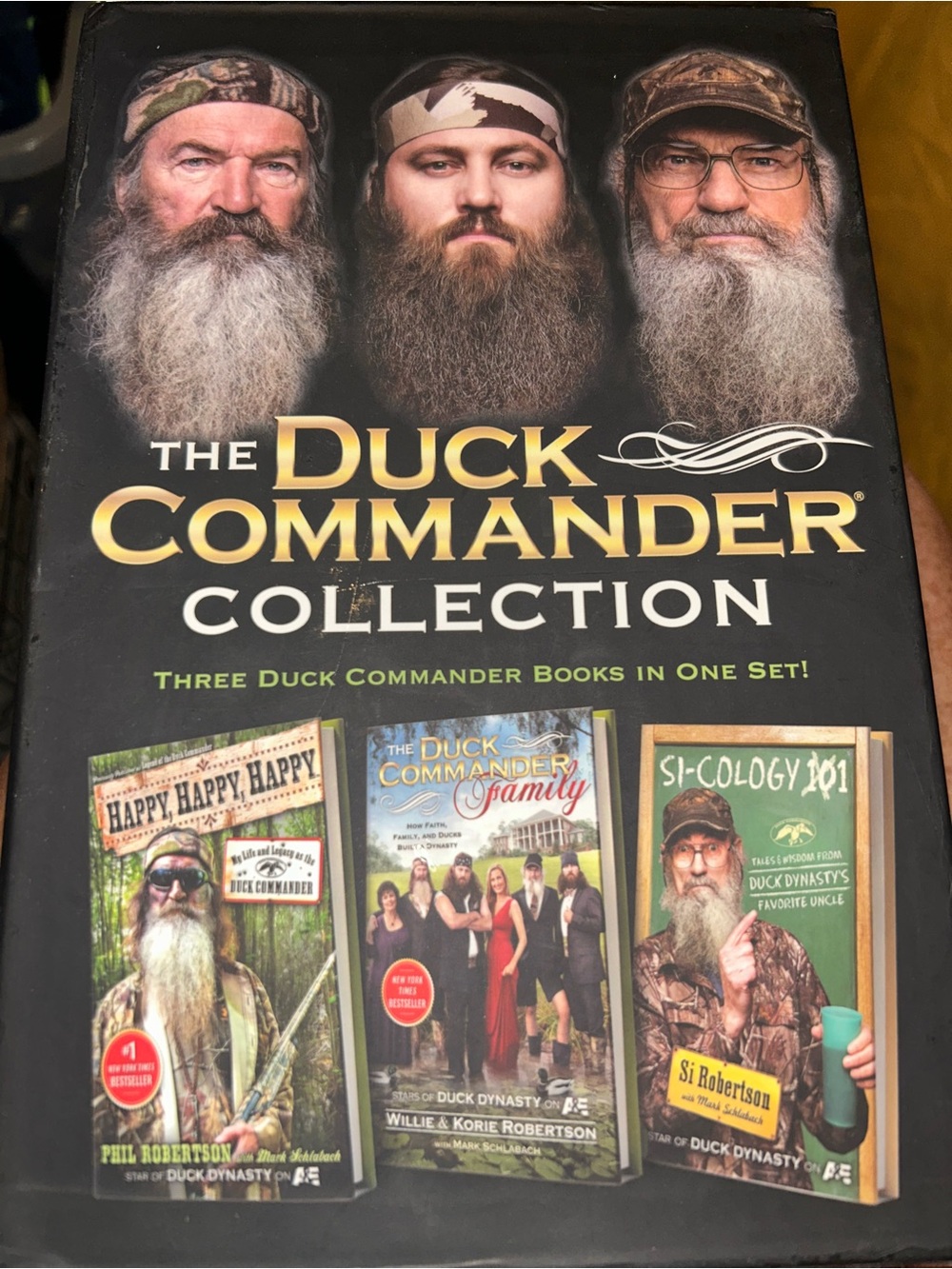 Duck Dynasty 3 Bk Box Set: Duck Commander Family, Si-cology, Happy Happy Happy